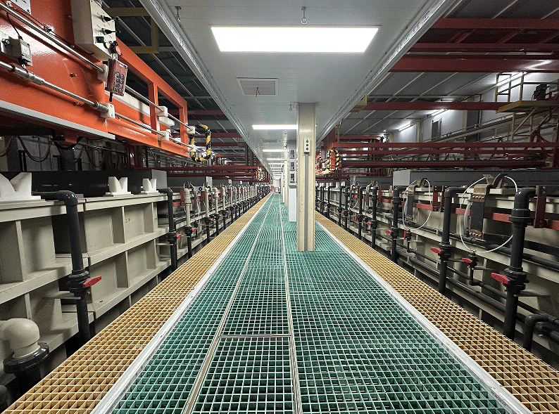 龍門桿件電泳線